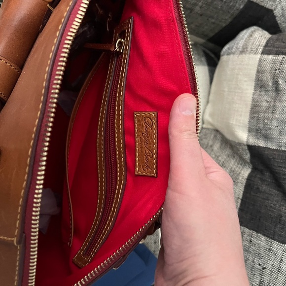 Dooney and Bourke Naomi Satchel in Natural NWT - Picture 7 of 8